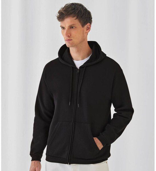 B&C ID205 - Fruit of the Loom Comfort Blend Zipped Hoodie