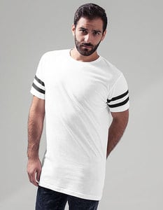 Build Your Brand BY032 - Stripe Jersey Tee