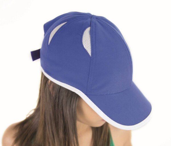 Gorra deportiva de 6 paneles