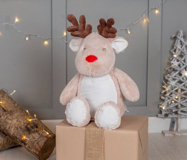 Mumbles MM560 - Plush Reindeer with Embroidery Access