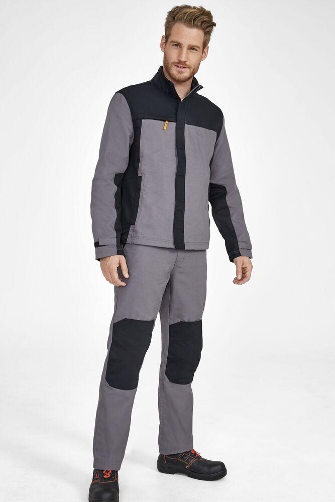 Sol's 01560 - Dwukolorowe męskie spodnie robocze Metal Pro