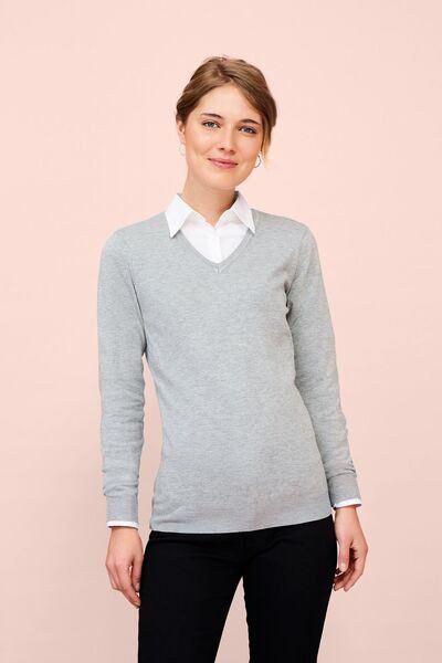 SOLS 01711 - GLORY WOMEN V Neck Sweater