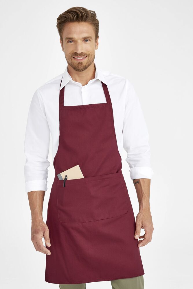 Sol's 01744 - Long Apron With Pocket Gramercy