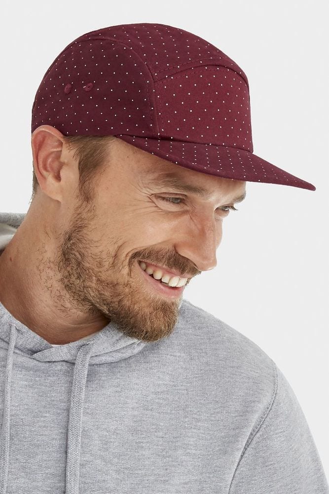 Sol's 01687 - Taylor 5 Panel Polka Dot Cap