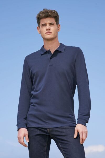 SOLS 02087 - Perfect Lsl Men Polo Piqué De Manga Larga De Hombre