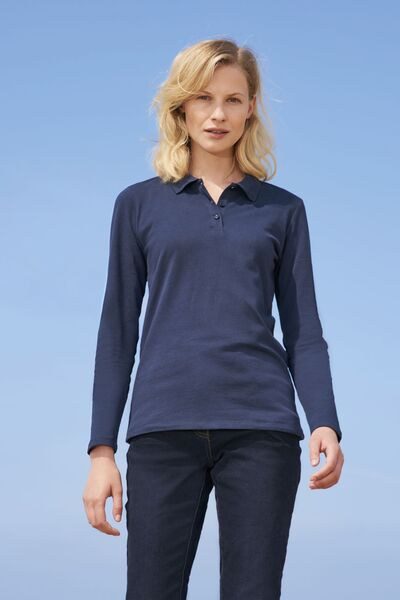 SOLS 02083 - Perfect Lsl Women Polo Piqué De Manga Larga De Mujer