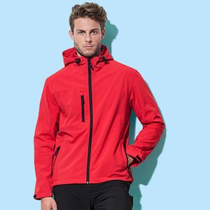 Stedman ST5240 - Outdoor Softest Shell Hooded Jacket Mens
