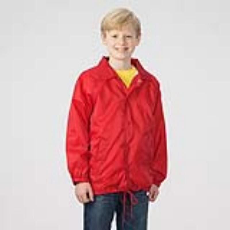Q-Tees P201B - Lined Coach's Jacket - Youth