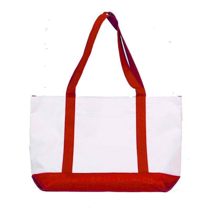 Q-Tees Q9STB - Polyester Shopping Tote Bag