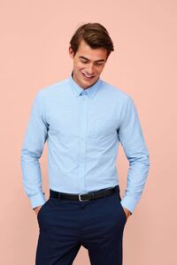 Sols 02920 - Chemise Homme Oxford Manches Longues Boston Fit