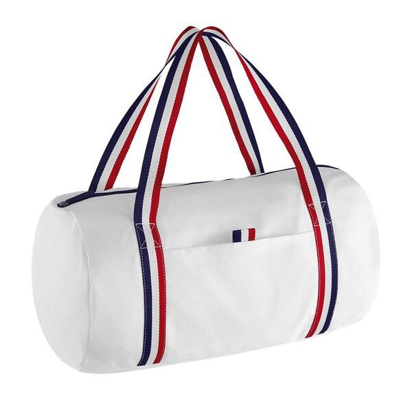 SOLS 02929 - Canvas Cotton Multi-Purpose Duffel Bag with Striped Handles