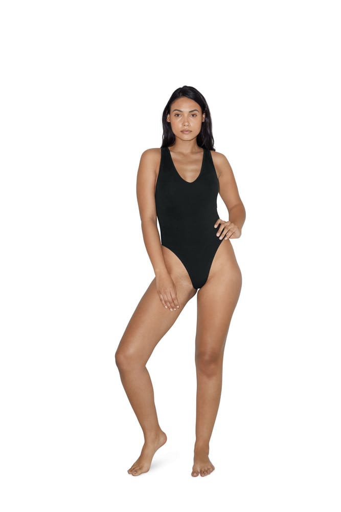 American Apparel AM8336 - Bodysuit Cot/Spandex Tank Thong