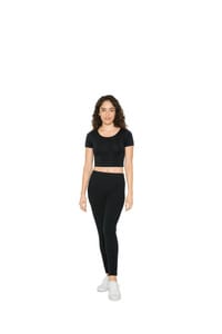 American Apparel AM8380 - T-shirt Crop Cot/Spandex For Her