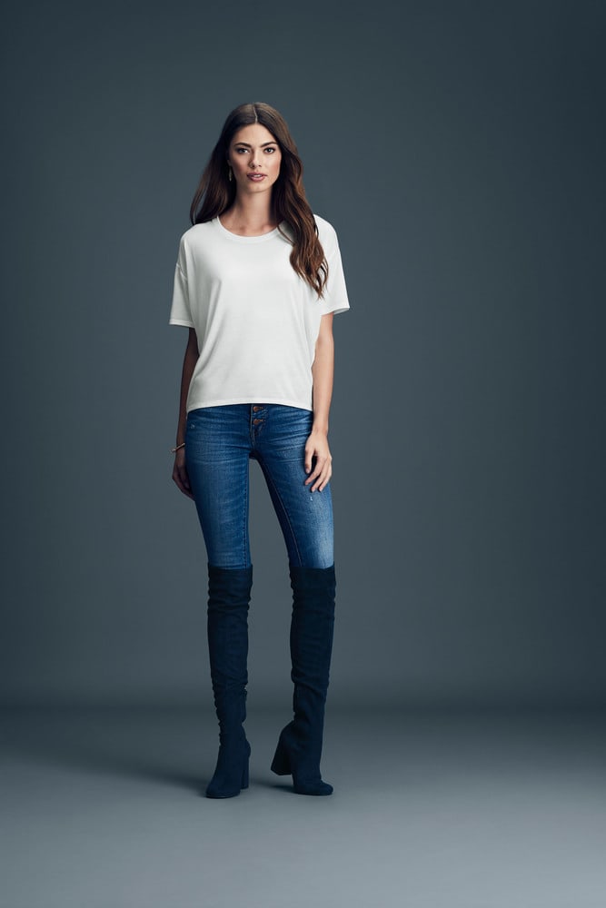 Anvil ANV36PVL - T-shirt Coupe Ample pour Femme