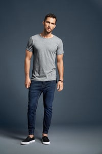 Anvil ANV5624 - T-shirt Long & Lean Lightweight SS for him
