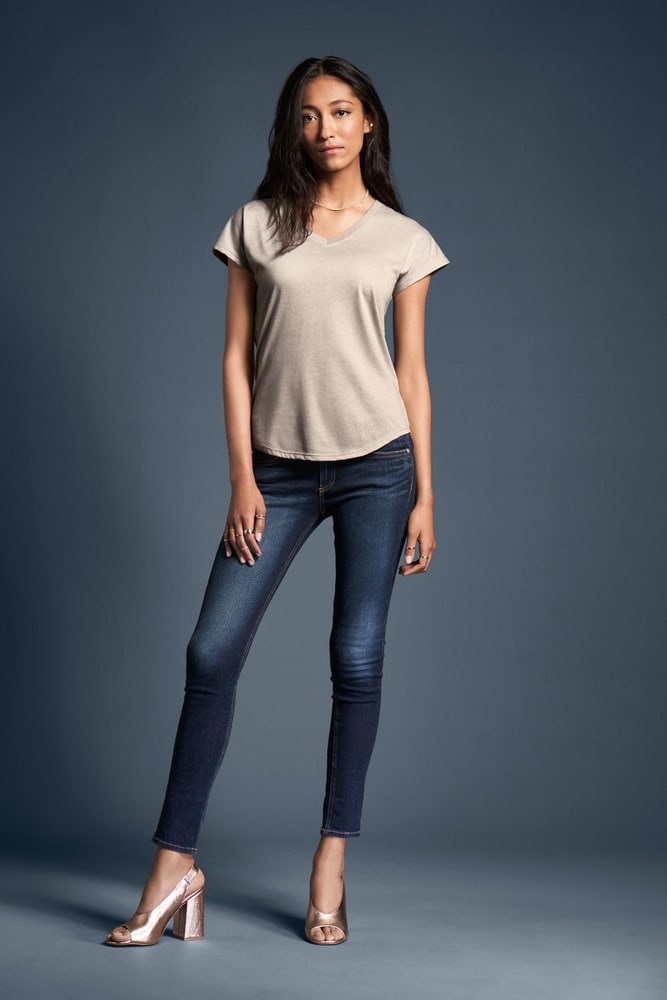 Anvil ANV6750VL - T-shirt V-neck TriBlend SS for her
