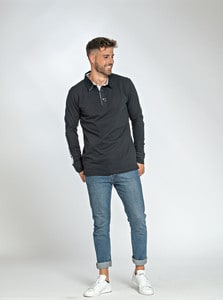 Lemon & Soda LEM3566 - Polo Contrast Cot/Elast LS for him