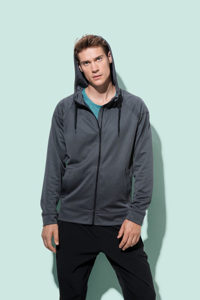 Stedman STE5830 - Sweater Hooded Zip Performance for him