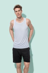 Stedman STE8010 - camiseta sin mangas de hombre deportivo activo