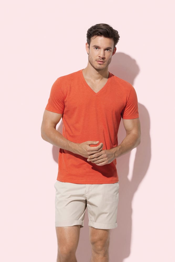 Stedman STE9810 - T-shirt V-neck Luke SS for him