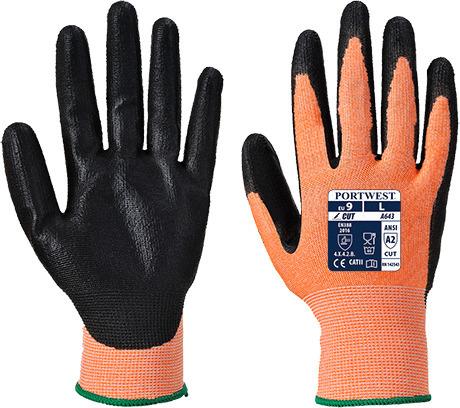 Portwest A643 - Amber Cut Glove - Nitrile