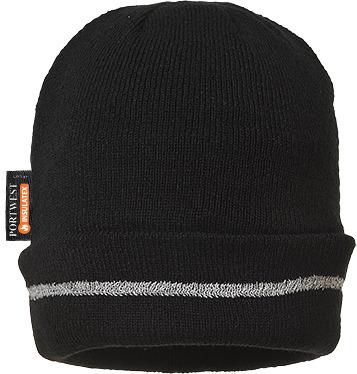 Portwest B023 - Knitted Hat Reflective Trim