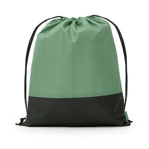 EgotierPro BO7509 - GAVILAN Bag combined in non-woven fabric with metallic effect and plain black fabric