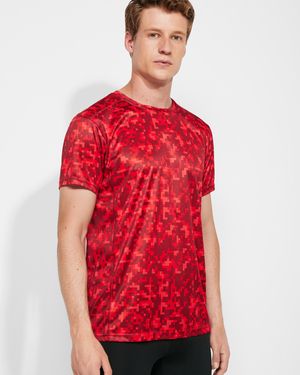 Roly CA0201 - ASSEN Printed short-sleeve technical t-shirt