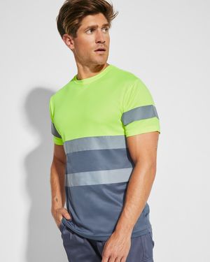 Roly HV9310 - DELTA Technical high-visibility short-sleeve t-shirt