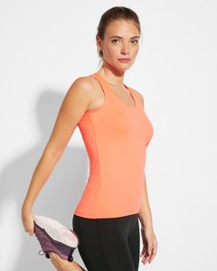 Roly CA6656 - AIDA Racerback sports tank top in cotton touch polyester