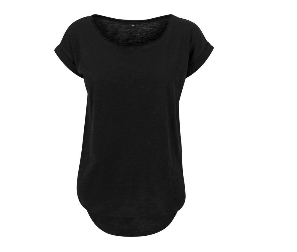 kwaad Botsing Mauve Build Your Brand BY036 - T-shirt met lange rug voor dames | Groothandel  Kleding: Wordans Nederland