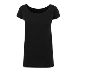 Build Your Brand BY039 - T-shirt med bred hals för kvinnor