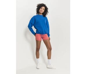 BUILD YOUR BRAND BY058 - Sweat femme oversize col rond