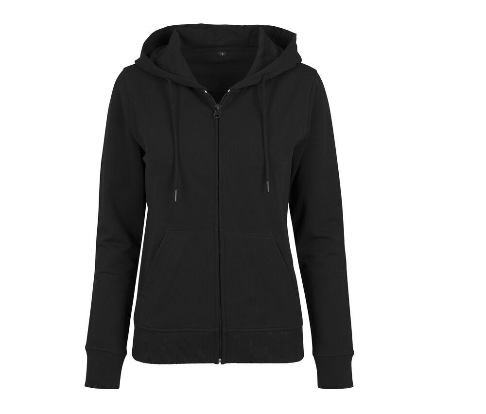 Build Your Brand BY069 - Zip Pullover woman