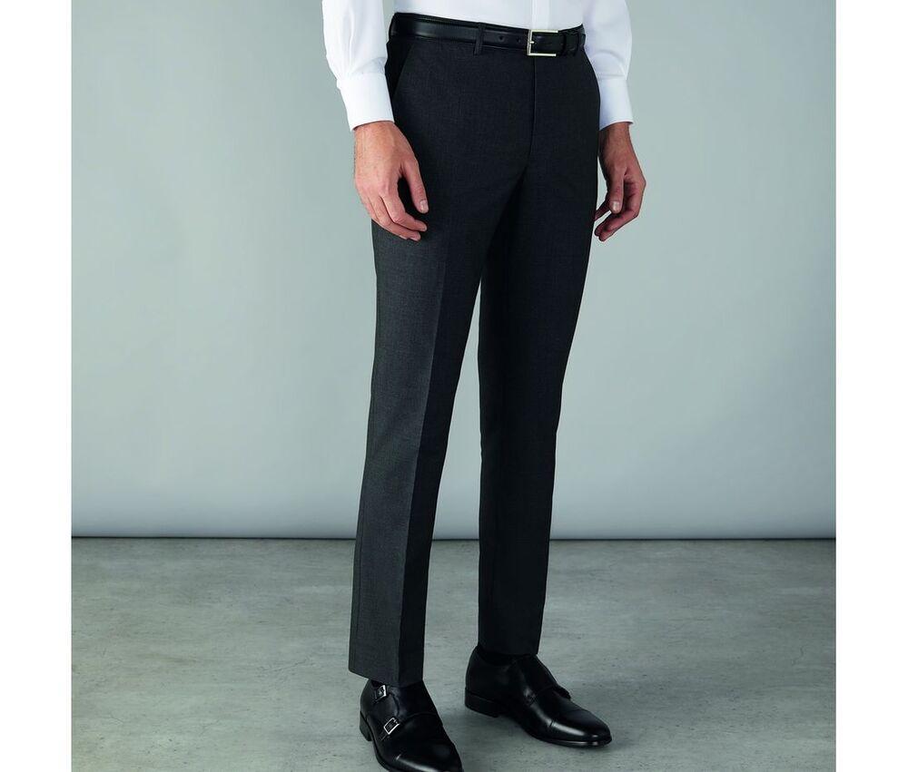 CLUBCLASS CC1003 - Edgware Men's Slim Fit Suit Pants