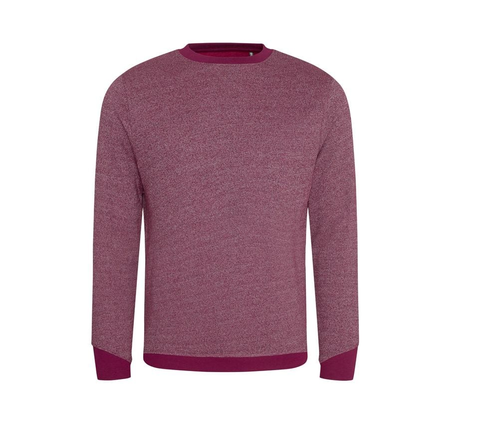 ECOLOGIE EA033 - Sweat chiné en coton recyclé
