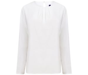 Henbury HY598 - Womens Long Sleeve Blouse