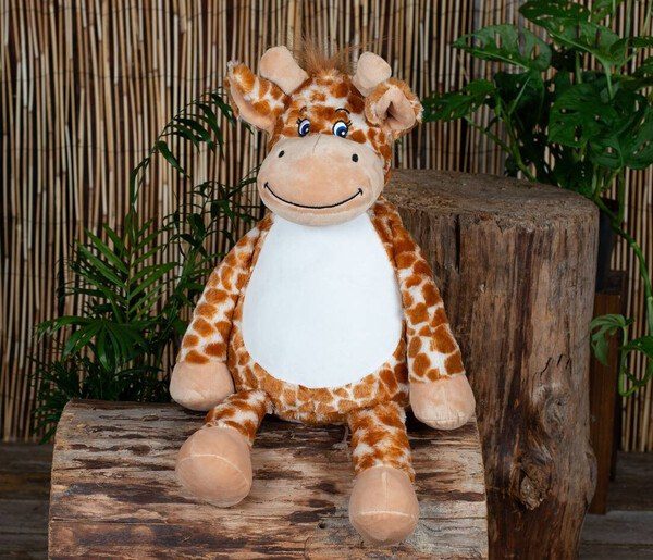 Mumbles MM564 - Cuddly Giraffe Plush with Removable Padding