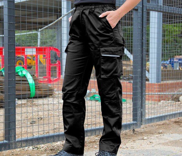 Result R308F - Womens Durable Work Utility Pants with Pockets