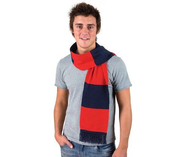 Result RS146 - Vibrant Two-Tone Acrylic Winter Scarf