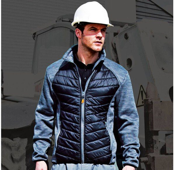 Result RS314 - Versatile Quilted Nylon Jacket with Interchangeable Zips