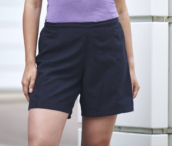 Tombo TF080 - Womens Peach Skin Microfiber Casual Shorts