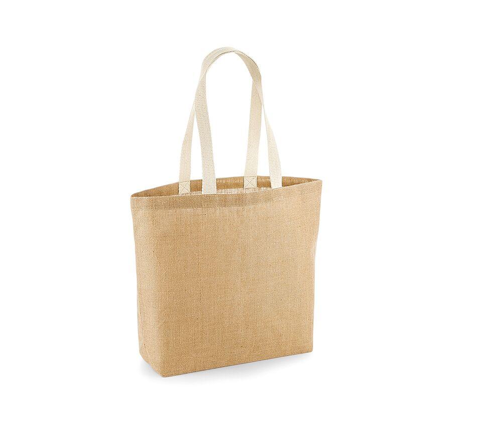 Westford mill WM458 - Burlap shopper bag