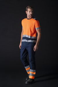 Tricorp T01 - Camiseta unisex Camiseta bicolor de alta visibilidad