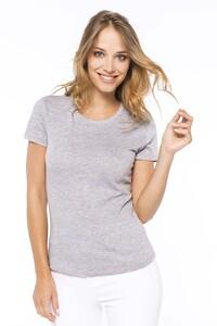 Kariban K389C - Ladies short-sleeved crew neck T-shirt