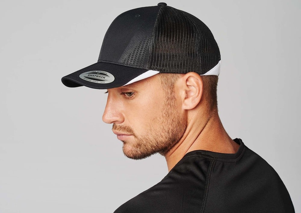 Proact PA773 - 6-Panel-Sports Cap, mit Netzeinsatz