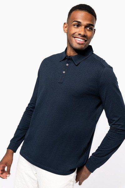 Kariban K264 - Polo jersey manga larga hombre