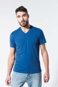 Kariban K376 - Herren-T-Shirt mit V-Ausschnitt aus Bio-Baumwolle