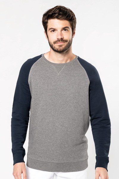 Kariban K491 - Eco-Friendly Mens Two-Tone Raglan Sweatshirt