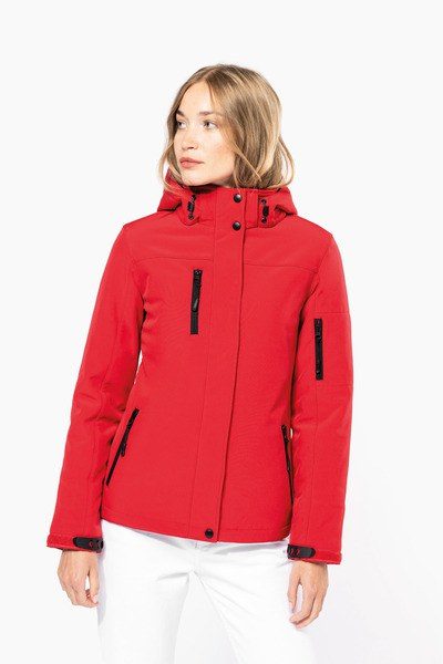 Kariban K651 - Parka softshell forrada con capucha para mujer